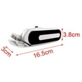 thumbnail image 3 of serony Compact Electric Scissors Handheld for Easy Cardboard Cutting Tool Scrapbooking Fabric Cordless Black 1Set, 3 of 6