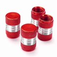 thumbnail image 1 of 4pcs Aluminum Alloy Universal Car Wheel Tire Valve Stem Caps Dust Covers Aluminum Tire Wheel Stem Air Valve Cap Car Accessories, 1 of 1