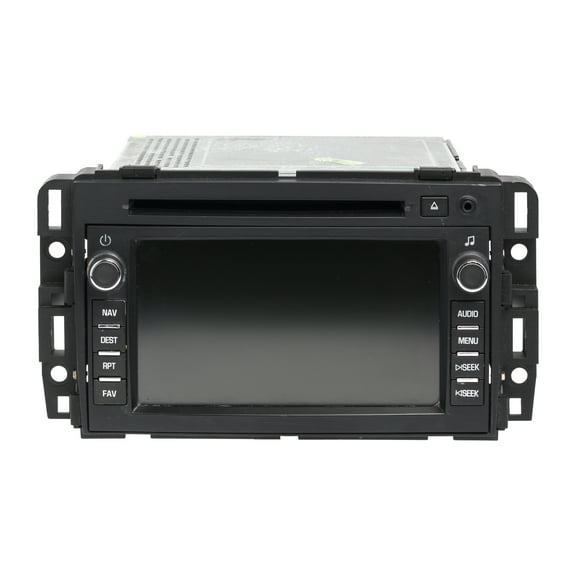 Restored 2009 GMC Acadia AMFM Radio Single Disc CD DVD Navigation Ready 20792734 UNLOCKED (Refurbished)