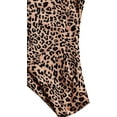 thumbnail image 4 of Women's Leopard Bandeau High Waisted Bathing Suit Bikini Set Swimsuit, 4 of 4