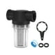 thumbnail image 1 of Filtro de bomba de agua Uxcell con malla de 40, pantalla de filtro de acero inoxidable, filtro en línea de 3/4" pulgadas hembra NPT [Negro], 1 of 1