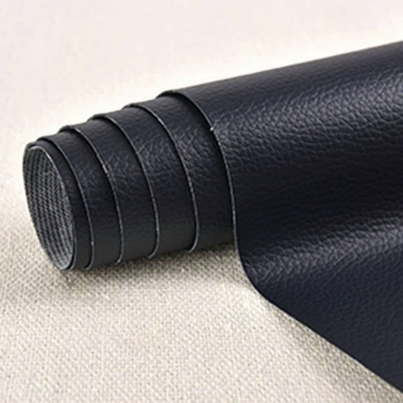 Namzi Self Adhesive Leather Patch 50*137cm Dark Blue Leather Repair Tape, Furniture Repair Patch, Leather Repair Patch for Furniture Car Interior,1 Sheets