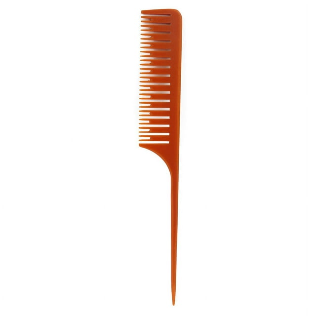 Peine para teñir el cabello hecho a mano, peine para teñir el cabello con mechas de baquelita, peine para la cabeza con aceite para el cabello Langmei, herramientas para el cabello con cola