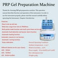 thumbnail image 5 of 150W Professional Gel Heating Machine, PRP PPP Gel Maker Heater Plasma Gel Maker Gel Heating Instrument For 5ml /10ml Syringe, Digital Display,Temp Range RT+5~100, 5 of 7