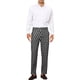 thumbnail image 2 of Pantalones formales de ajuste regular para hombres INSPIRE CHIC con estampado de lunares 34 Negro, 2 of 6