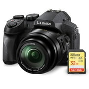 Panasonic Lumix DMC-FZ300 Digital Camera + Sandisk Extreme 32GB SD