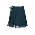 thumbnail image 2 of Woman Ballet Skirts Wrap Dance Skirt Chiffon Skirts For Girls Tied Mini Short Dance Skirt, 2 of 3