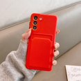 thumbnail image 1 of Funda tipo cartera con tarjetero para Samsung Galaxy A72, A52, A32, A53, A54, 5G, S21, S20, FE Plus, Note 20, Ultra, A51, S23, S22, Ultra Tan Jianjun unisex, 1 of 2