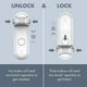 thumbnail image 4 of Childproof Door Lever Lock, Baby Safety Door Handle Lock, Easy To Install And Use 3m Vhb Adhesive No Tools Or Drill Required (white, 2 Pieces), 4 of 5