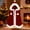 Wine, variant on Hooded Cape Sevevn Christmas Cloak Santa Claus Cloak Velvet Hooded Cape Costume for Women
