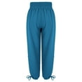 thumbnail image 3 of Womens Sweatpants Cargo Pants Baggy Wide Leg Pants Black Loose High Waist Sweatpants Multi Pockets Pants, 3 of 6