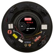 Earthquake Sound ECS8.0 Edgeless Series in-Ceiling Speakers (Black, Pair)
