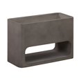 thumbnail image 3 of Armen Living Sunstone 24" Rectangular Stone Indoor/Outdoor Planter in Gray, 3 of 7