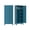 Blue, variant on Large Bedroom Armoires With Shelves and Hanging Rod,Wardrobe Storage Cabinet,Metal Clothing Storage Cabinet with 2 Doors