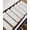 Beige, variant on Geometric Turquoise Ombre Stair Treads for Wooden Steps Indoor Runner Rug Carpet,Modern Gradient White Ocean Striped 4 Pieces Peel and Stick Staircase Step Treads Covers Throw Door Mats,30"x8"