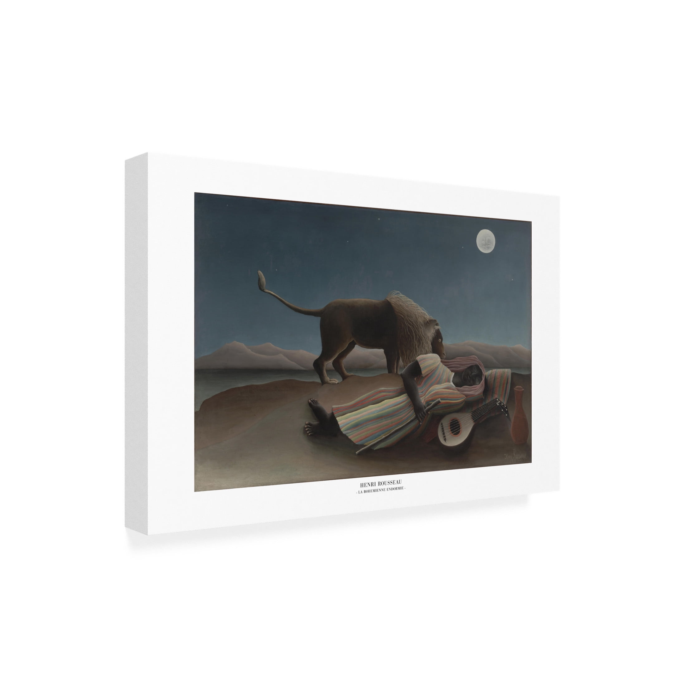 Trademark Fine Art Pictufy La BohAcmienne endormie 1897 Canvas Wall Art