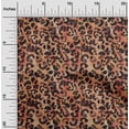 thumbnail image 1 of oneOone Cotton Poplin Orange Fabric Animal Skin Craft Projects Decor Fabric Printed By The Yard 56 Inch Wide, 1 of 1