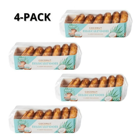 Benton's Coconut Macaroon,6.7 oz, 4-Pack