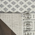 thumbnail image 5 of Nourison Elwood Moroccan Modern Ivory/Slate 2'2" x 8'2" Area Rug, (2' x 8'), 5 of 7