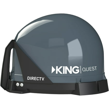 King VQ4100 Quest Portable / Roof Mountable Satellite TV Antenna For DIRECTV for RV, Tailgating, Camping,