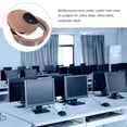 thumbnail image 3 of Miangastore Multifunctional Design Cable Hole Plug Zinc Alloy 1Pack 2.2x2.2x0.6in, 3 of 8