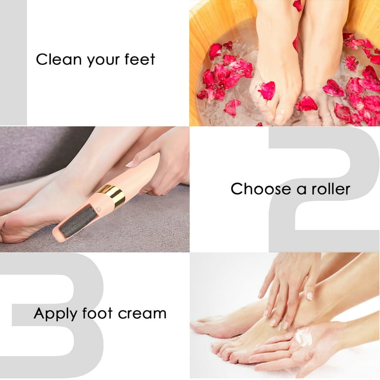 Electric Foot Scrubber for Dead Skin, For Personal