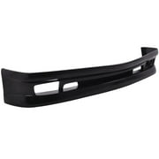 Ikon Motorsports متوافق مع 92-98 BMW E36 AC Type II Style Half Front Bumper Lip - Polyurethane PU