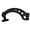 Black, variant on High Performances Adjustable Motorcycle Brake Lever Constructed from Lightweight Aluminum Brake Rocker Arm for Bikes MIO