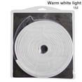 thumbnail image 1 of Injueey FangNymph, 12V, luces Led flexibles, tira de luces de neón a rayas para habitación, suaves decorativos, lámparas impermeables, banda para Iluminación y accesorios luz blanca cálida 1M Injueey HA001069-02, 1 of 6