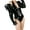 A, variant on Extra Long 85CM PU Leather Black Bubble Sleeve Gloves Unisex Party Evening Wear Fashion Accessories