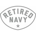 thumbnail image 3 of CafePress - Retired Navy Dark T Shirt - Men's Classic Cotton T-Shirts, 3 of 3