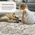 thumbnail image 5 of nuLOOM Oliveira Floral Medallion Fringe Area Rug, 2' x 6', Runner, Oliveira Beige, 5 of 9