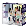 thumbnail image 2 of Joyería de acrílico y organizador de almacenamiento cosmético Carrusel Carrusel Joyería clara Caja de exhibición de almacenamiento de maquillaje giratorio Total Vision VT-03157, 2 of 4