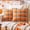 Orange Green, variant on Fall Plaid Throw Pillow Covers, Set of 2 Autumn Decorative Throw Pillows for Couch Sofa Bed Living Room Home Decor, Accent Pillow Cases for Farmhouse Couch Cushion Covers