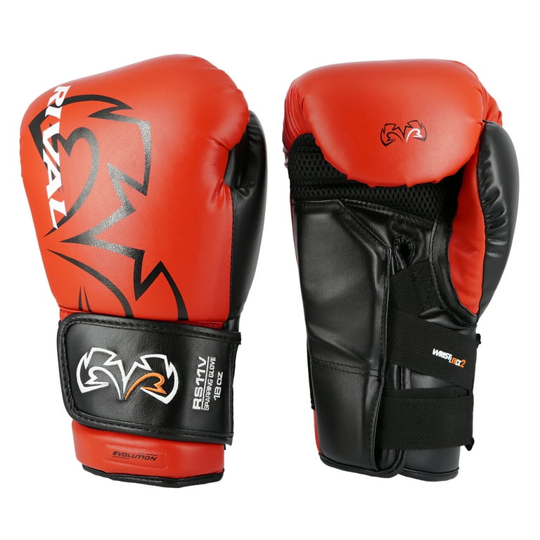 Rival Boxing Evolution Hook and Loop Sparring Gloves - 16 oz