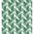 thumbnail image 2 of Ambesonne Leaf Duvet Cover Sets, Palm Mango Banana Tree, 2-Queen, Forest Green, 2 of 6