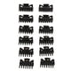 thumbnail image 4 of 12 unidades/paquete, minipinza de , accesorio de plástico para labios de pelo para mujer Negro Yuyangstore garras de pelo de acrílico mujeres, 4 of 8