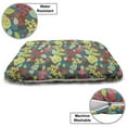 thumbnail image 3 of Garden Art Pet Bed, Hand Drawn Style Colorful Bedding Plants Roses and Wildflowers with Little Dots, Resistant Pad for Dogs and Cats Cushion with Removable Cover, 24" x 39", Multicolor, by Ambesonne, 3 of 4