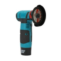 Moxufan Cordless Angle Grinder,12V Battery Mini Brushless Power Motor 19500rpm Angle Grinder for Metal Wood Polishing,Thin Steel,Hand Cut Off Electric Grinding Tool,US Plug