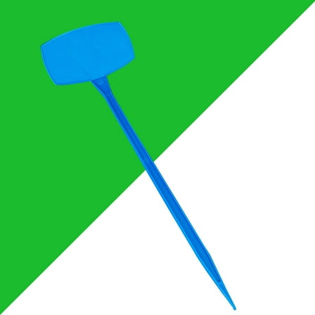 10pcs Label Waterproof Nursery Garden Labels Stakes Outdoor Flower Pot Markers Potted Stake Tags for Planter Pot 30cm Blue