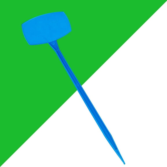 10pcs Label Waterproof Nursery Garden Labels Stakes Outdoor Flower Pot Markers Potted Stake Tags for Planter Pot 30cm Blue