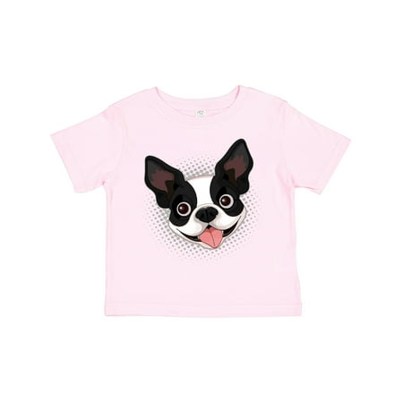 

Inktastic Boston Terrier Dog Gift Gift Toddler Boy or Toddler Girl T-Shirt