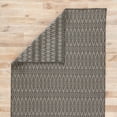 thumbnail image 4 of Jaipur Living Crover Indoor Outdoor Geometric Black Gray Area Rug, 4 of 6