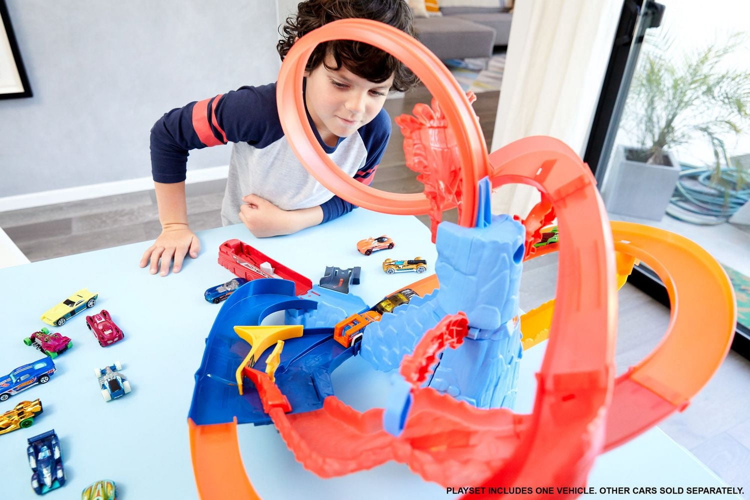 Hot Wheels Volcano Escape Playset