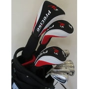 Mens Left Handed Complete Golf Set Driver, Fairway Wood, Hybrid, Irons, Putter & Stand Bag