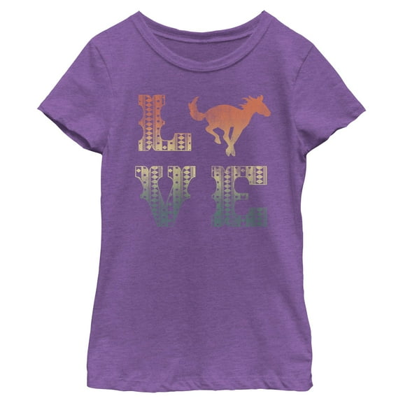 Girl's Lost Gods Western Love Graphic T-Shirt