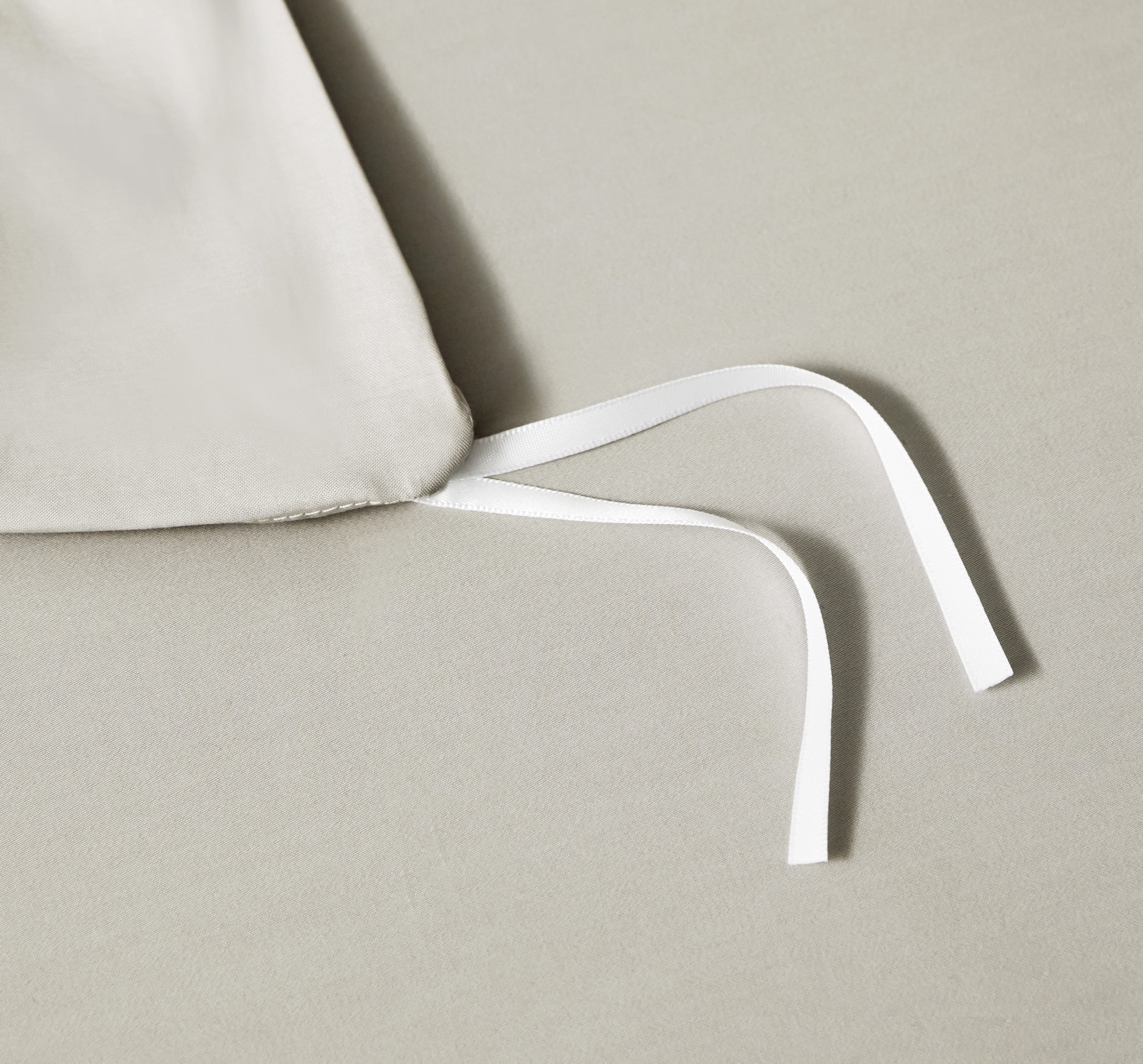 PURE ERA 100% Long Staple Cotton Duvet Cover Set 800 Thread Count Sateen Silky Soft Luxurious Smooth Beige Queen