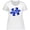 AA-White, variant on Inktastic Autism Awareness Be Kind Dark Blue Puzzle Piece Women's Plus Size T-Shirt