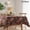 Black Floral 60*60cm, variant on Floral Vintage Tablecloth for Kitchen Dining Indoor Outdoor Buffet Tabletop Decoration