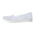 thumbnail image 2 of HOWPAY Women's Sandals Closed Toe Hollow out Transparent on Ballet Flats Casual Lightweight Non- Summer Beach Jelly Shoes White 38, 2 of 9